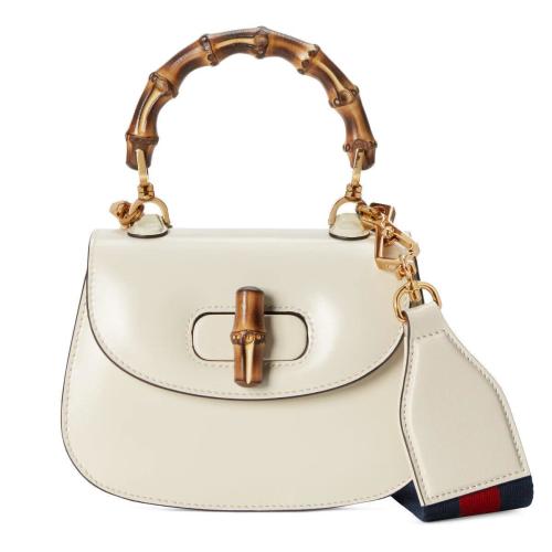 GUCCI古馳 22年秋冬 女士 竹節迷你手提包 686864 10ODT 8454