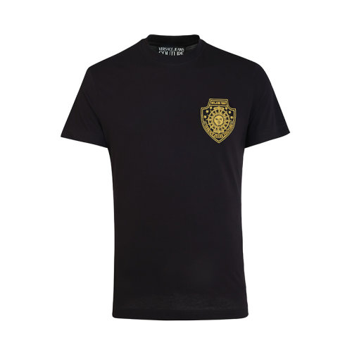VERSACE/范思哲太陽圖案男士休閑百搭潮流T恤