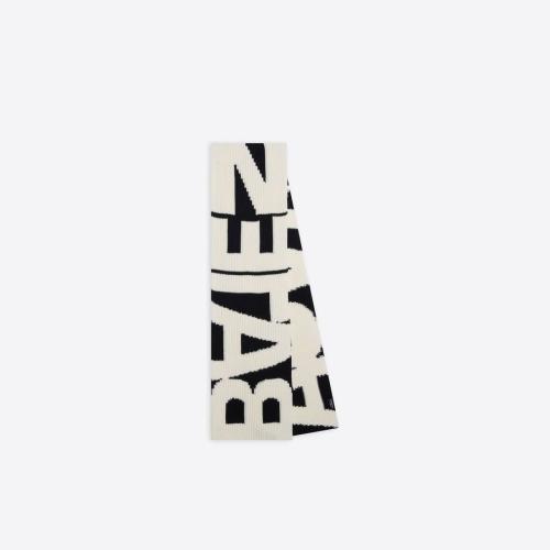  BALENCIAGA巴黎世家 22年秋冬 女士 圍巾 Turn 圍巾 675328T16150107 預定商品1-3周發貨