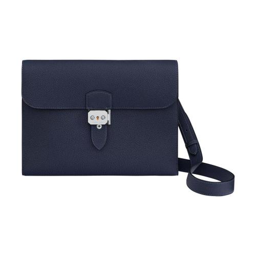  HERMES愛馬仕 22年秋冬 男士 單肩包 Sac a depeches messenger 29 H082688CK2Z 預(yù)定商品2-6周發(fā)貨