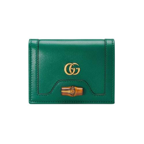  GUCCI古馳 22年秋冬 女士 Gucci Diana竹節卡包 658244 17Q0T 3120