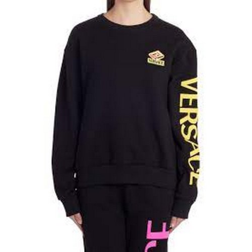  VERSACE/范思哲 女士黑色棉質衛衣 1002173 1A01174 1B000 PLFSX