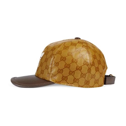  GUCCI古馳 22年秋冬 男士 adidas x Gucci聯(lián)名系列棒球帽 696475 4HAP2 7164