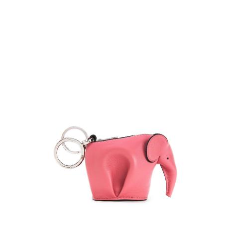  LOEWE羅意威  女士 掛飾 經典牛皮革小象掛飾 C880N96X01-6520 預定商品1-3周發貨