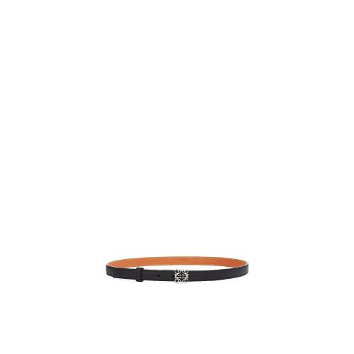  LOEWE羅意威 22年秋冬 女士 腰帶 Anagram belt in pebble grain calfskin E619Z15X03-1341