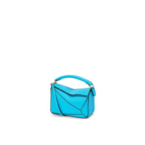  LOEWE羅意威 22年秋冬 女士 單肩包 Mini Puzzle bag in soft grained calfskin A510U95X37-56