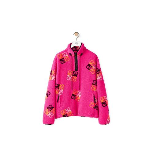  LOEWE羅意威 22年秋冬 男士 衛衣 Pullover in Anagram jacquard fleece H526Y24J20-7550