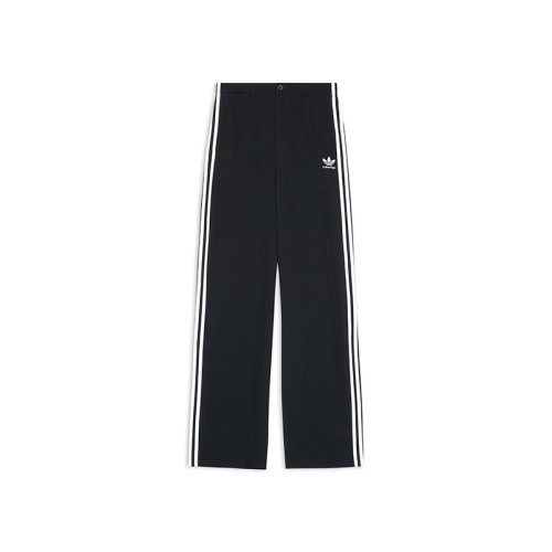 Balenciaga/巴黎世家 22年秋冬新款 ADIDAS聯名系列 男士黑色三醋酸酯面料長褲725584TIO481000