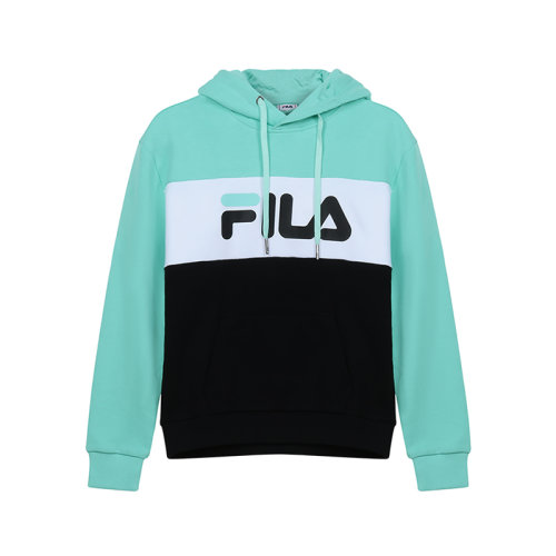 FILA/斐樂 女士棉/聚酯纖維連帽衛衣運動衫 687042