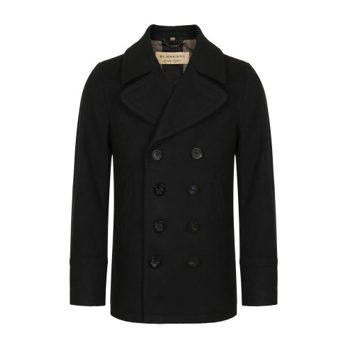 羊毛絨大衣 BURBERRY/博柏利 服裝 巴寶莉 男士外套 博柏利大衣 雙排扣 外套 風衣 男裝 男士大衣