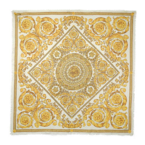 VERSACE/范思哲 時尚印花女士方圍巾10015991A01300