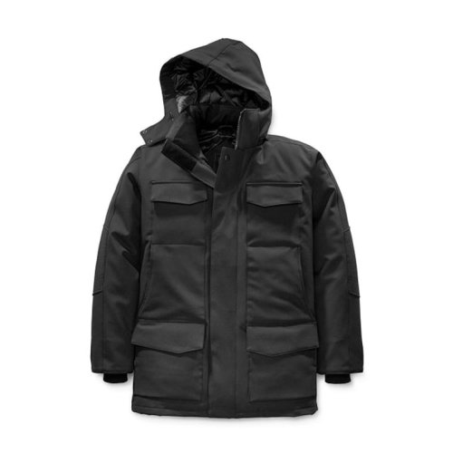 CANADA GOOSE/加拿大鵝  男裝 男士灰色經典時尚連帽秋冬羽絨服外套 2586M 533