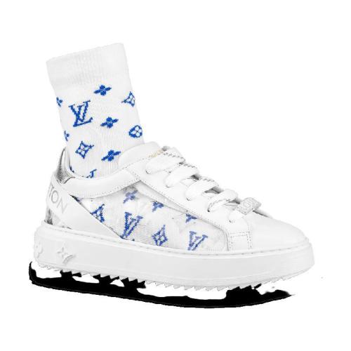  LV路易威登 22年秋冬 女士 休閑運動鞋 Time Out Sneaker 1A9PZ4 1A9PZ6 1A9PZ8 1A9PZ9 1A9PZA 預定商品2-6周發貨