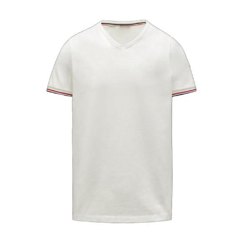  MONCLER蒙可蒙克萊 22年秋冬 男士 短袖T恤 V-neck t-shirt G10918C7150087296004 預定商品1-3周發貨