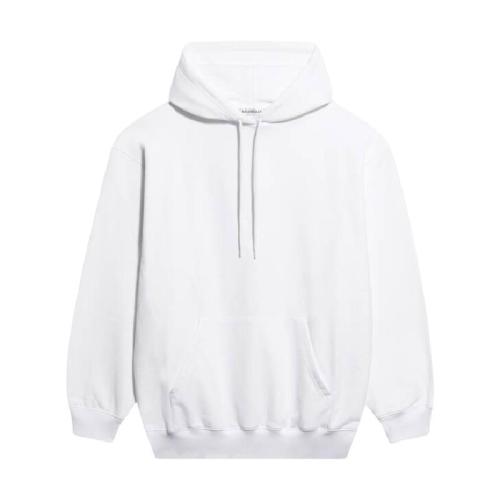  BALENCIAGA巴黎世家 22年春夏 男士 衛衣 Men's Balenciaga Hoodie in White 570798TA_V379000