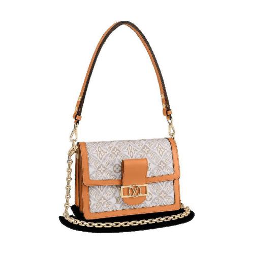  LV路易威登 22年秋冬 22年早春 女士 單肩包 Dauphine 中號手袋 M59483 預定商品2-6周發貨