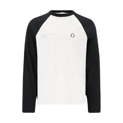  MONCLER蒙可蒙克萊 22年秋冬 男士 長(zhǎng)袖T恤 Logo Long Sleeve T-Shirt H209U8D00003M2350999