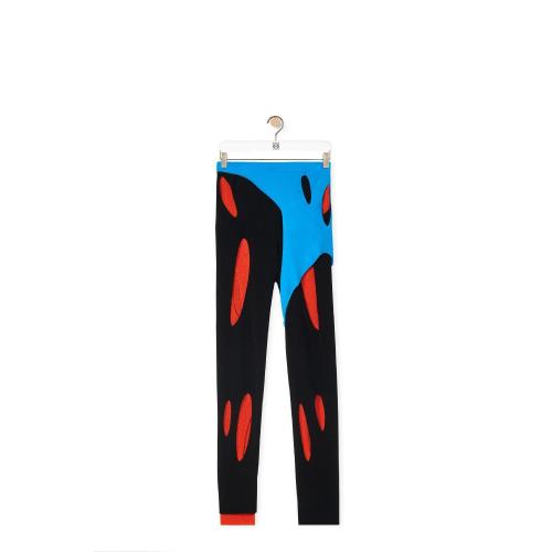  LOEWE羅意威 22年秋冬 女士 休閑褲 Cut-out leggings in viscose S359Y17K47-1642