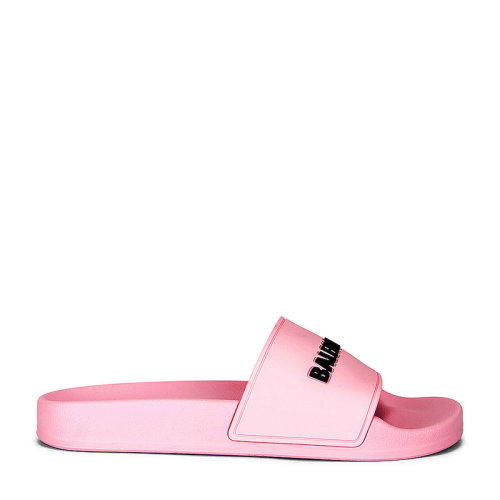 Balenciaga/巴黎世家 女士女鞋粉色橡膠字母LOGO涼拖 565547W1S805878 ZWJ0012CD