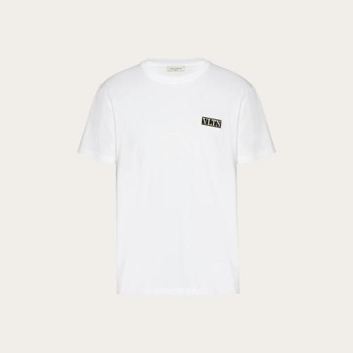  VALENTINO華倫天奴 22年春夏 男士 短袖T恤 T-SHIRT VLTN TAG VV3MG08G6LC001 預定商品1-3周發貨