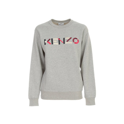 KENZO/高田賢三  凱卓女裝 品牌字母LOGO 女士棉質時尚休閑圓領秋冬衛衣 FA62SW8204MO.76