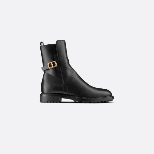  DIOR迪奧 22年秋冬 女士 短靴 Dior Empreinte 及踝靴 KDI613VEA_S900 預定商品1-3周發貨