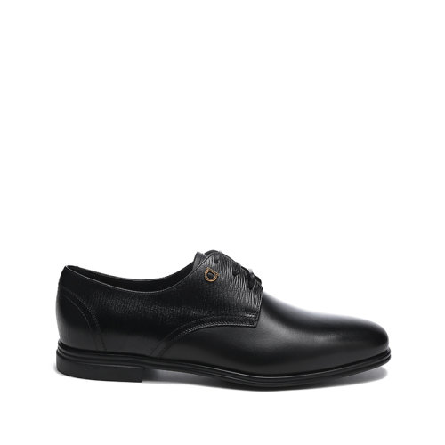 Salvatore Ferragamo/菲拉格慕【22年新款】男士SPENCER系列牛皮系帶皮鞋單鞋德比鞋 0749424
