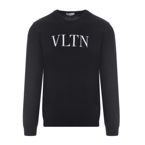 Valentino/華倫天奴 男裝 服飾 圓領(lǐng)經(jīng)典logo款 男士針織衫/毛衣