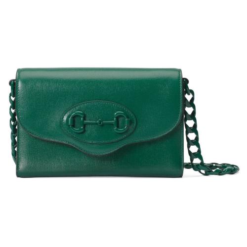  GUCCI古馳 22年秋冬 女士 Gucci Horsebit 1955系列迷你手袋 724713 AABE1 3152