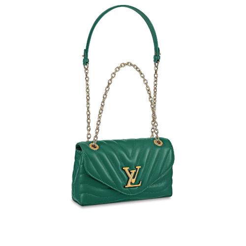  LV路易威登 22年春夏 女士 單肩包 Sac chaine Louis Vuitton New Wave M58664 預定商品2-6周發貨