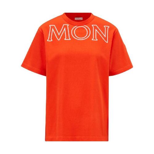  MONCLER蒙可蒙克萊 22年秋冬 女士 短袖T恤 Logo T-Shirt H20938C00022829HP365