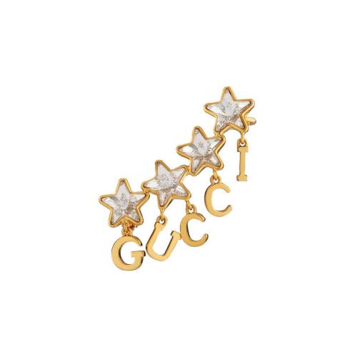  GUCCI古馳 22年秋冬 女士 手寫體GUCCI單邊耳環(huán) 680267 J1D50 8031 預定商品2-6周發(fā)貨