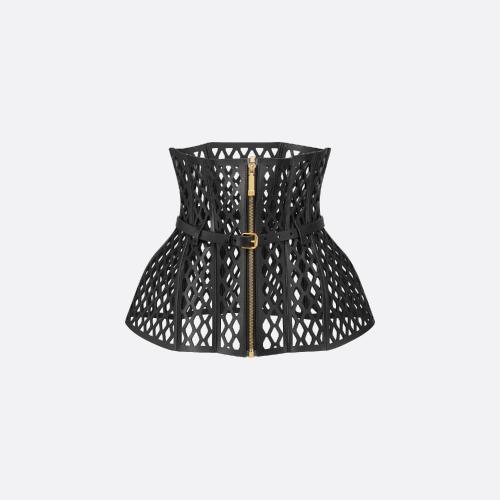  DIOR迪奧 22年秋冬 女士 腰帶 Ceinture corset D-Trap B0309UBDI_M900