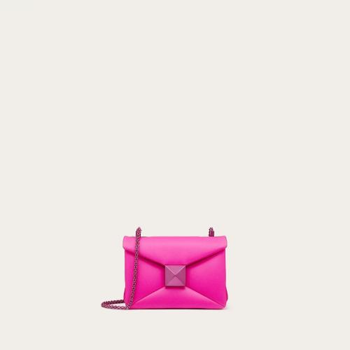  VALENTINO華倫天奴 22年秋冬 女士 單肩包 PETIT SAC ONE STUD EN CUIR NAPPA A_VEC CHAINE 1W