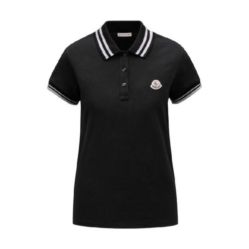  MONCLER蒙可蒙克萊 22年秋冬 女士 短袖Polo Logo Patch Polo Shirt H10938A0000584720999