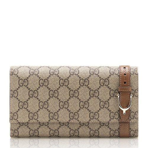 GUCCI 古馳 女士灰棕色時尚精致錢包 309760 KHN6G 8871