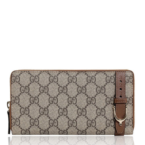 GUCCI 古馳 女士PVClogo長款錢包 309758 KHN6G 8871