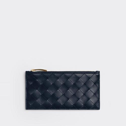  BV葆蝶家 22年秋冬 女士 卡包 etui pour cartes zippe grand format 715581VCPP38837