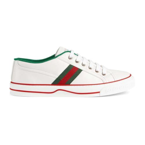  GUCCI古馳 22年秋冬 男士 Gucci Tennis 1977系列男士運動鞋 643485 17L10 9060