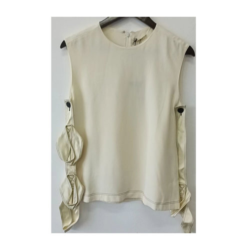 CELINE/賽琳 LADY VEST 100%絲 女士無袖套頭衫