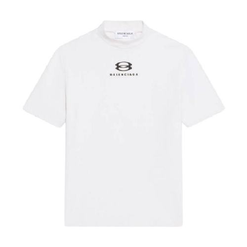  Balenciaga/巴黎世家 女士白色棉質時尚短袖T恤 681057 TLVG2 9054 PLFSX