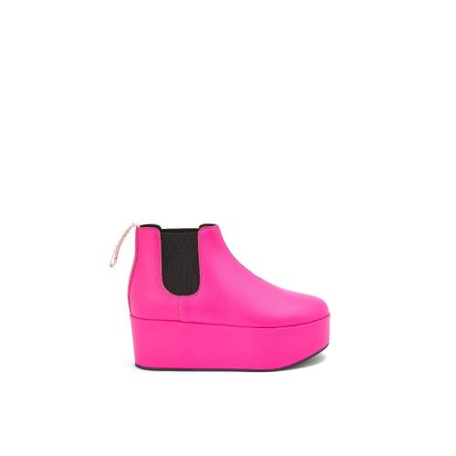 LOEWE羅意威 22年秋冬 女士 短靴 Wedge Chelsea boot in calfskin L815S05X11-7540