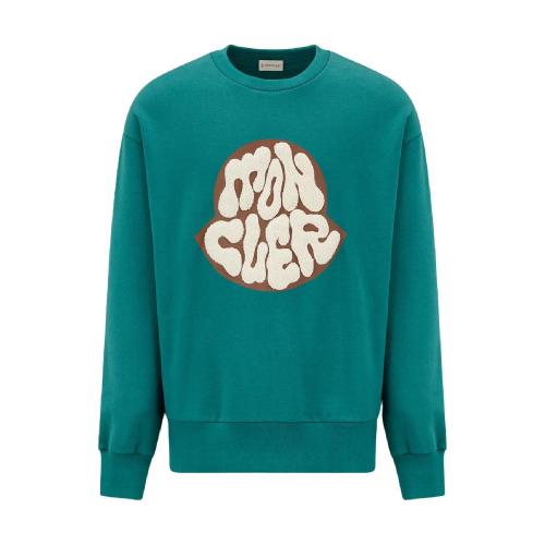  MONCLER蒙可蒙克萊 22年秋冬 男士 衛衣 徽標圖案衛衣 H20918G00045809KR863