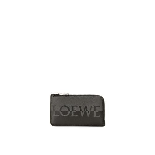  LOEWE羅意威 22年秋冬 男士 卡包 Signature coin cardholder in calfskin C314Z40X02-1268