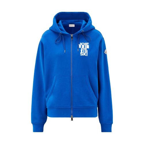  MONCLER蒙可蒙克萊 22年秋冬 女士 衛衣 Printed Motif Hoodie H20938G00032809KX76J
