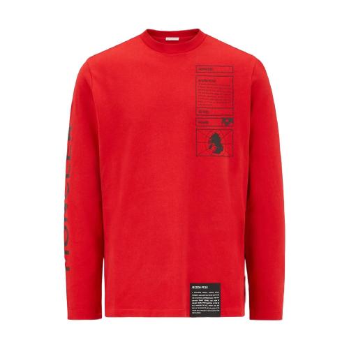  MONCLER蒙可蒙克萊 22年秋冬 男士 長袖T恤 Logo Long Sleeve T-Shirt H20918D00010899T7455