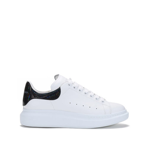Alexander McQueen/亞歷山大麥昆 2021款 男士皮革系帶闊型休閑運動鞋 553680 WIA4N