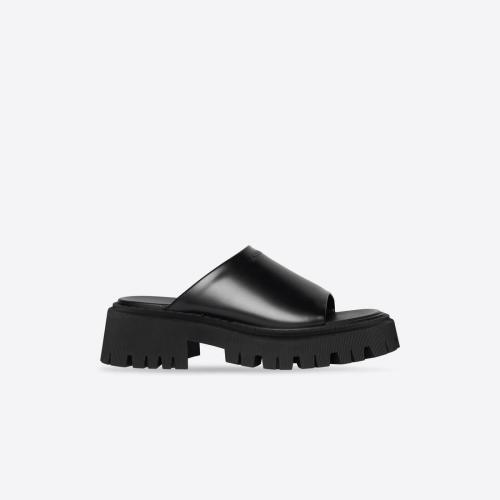  BALENCIAGA巴黎世家 22年春夏 男士 平底涼鞋 TRACTOR 40MM涼鞋 694906WA8E91000