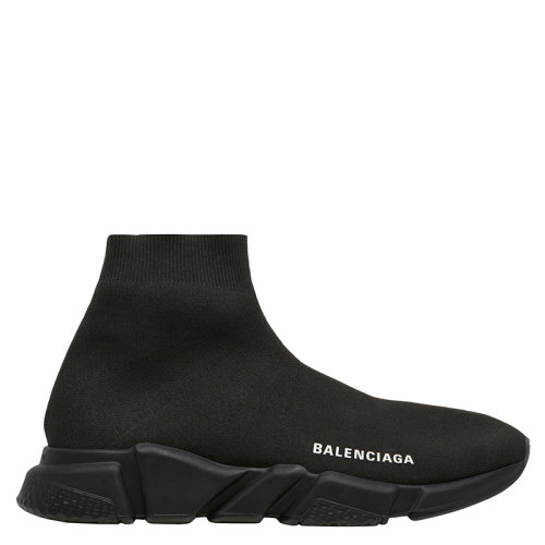 Balenciaga/巴黎世家  Speed系列 男士黑色網眼運動鞋645056W2DBP1013