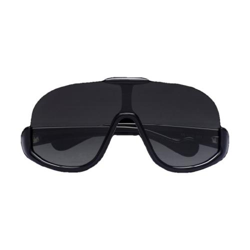  MONCLER蒙可蒙克萊 22年秋冬 男士 太陽(yáng)眼鏡 Visseur Shield Sunglasses 56901ML0230M0001A01A